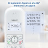 VTech CS1500 Téléphone sans Fil DECT à Double Charge avec Blocage d'appel, Identification de l'appelant/Appel en Attente, Haut-P