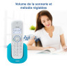 VTech CS1500 Téléphone sans Fil DECT à Double Charge avec Blocage d'appel, Identification de l'appelant/Appel en Attente, Haut-P