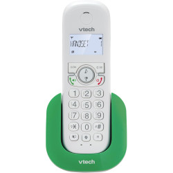 VTech CS1500 Téléphone sans Fil DECT à Double Charge avec Blocage d'appel, Identification de l'appelant/Appel en Attente, Haut-P