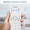 VTech CS1500 Téléphone sans Fil DECT à Double Charge avec Blocage d'appel, Identification de l'appelant/Appel en Attente, Haut-P