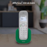 VTech CS1500 Téléphone sans Fil DECT à Double Charge avec Blocage d'appel, Identification de l'appelant/Appel en Attente, Haut-P