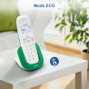 VTech CS1500 Téléphone sans Fil DECT à Double Charge avec Blocage d'appel, Identification de l'appelant/Appel en Attente, Haut-P