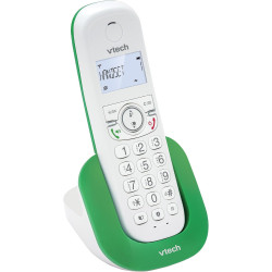 VTech CS1500 Téléphone sans Fil DECT à Double Charge avec Blocage d'appel, Identification de l'appelant/Appel en Attente, Haut-P