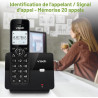 VTECH CS2000 Téléphone sans Fil CASA DECT avec Mains Libres et Blocage des appels, téléphone Fixe pour Personnes âgées, Identifi