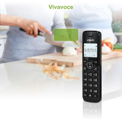 VTECH CS2000 Téléphone sans Fil CASA DECT avec Mains Libres et Blocage des appels, téléphone Fixe pour Personnes âgées, Identifi