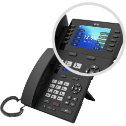 Spc wf100 - téléphone fixe sim, 4g, android, écran 3,5", wifi | appels volte/vowifi, configuration à distance, bleutooth, point 