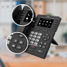 Spc wf100 - téléphone fixe sim, 4g, android, écran 3,5", wifi | appels volte/vowifi, configuration à distance, bleutooth, point 