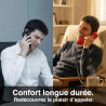 Opis Technology 60s Micro – Combiné Téléphone Portable Rétro pour Smartphone (USB-C + Jack 3,5 mm) – Compatible iPhone 15+, Andr
