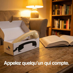 Opis technology 60s micro – combiné téléphone portable rétro pour smartphone (usb-c + jack 3,5 mm) – compatible iphone 15+, andr