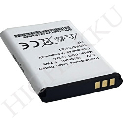 Batterie d'origine DBO-1000A pour Doro 2404, Doro 1370, Doro 5860, Doro 6040, Doro 6060, Doro 6820, Doro 6880