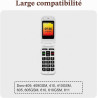 Batterie de Remplacement Compatible avec [Doro] PhoneEasy 409, 409GSM, 410, 410GSM, 605, 605GSM, 610, 610GSM, 611 - Replaces SHE
