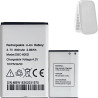 Batterie de rechange compatible avec Doro Phone Easy 5030 6520 6050 6526 6030 6620 5516 6530 6051 6531 500, 506-5010, 5151515151
