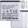 Batterie de Remplacement Doro Phone Easy 5822 614 615 680 682 Compatible avec Doro Phone Easy 614 615 680 682