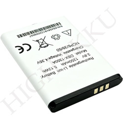 Batterie de Remplacement DBX-1350A Compatible avec Doro 7030 7031 7080 Mobile Phone Smartphone
