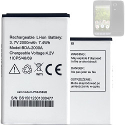 Batterie de Remplacement Compatible avec Doro Liberto 825 8031 822 8030 BDA-2000A