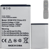 Batterie de Remplacement Compatible avec [Doro] Primo 406, Primo 413, Primo 414 sostituisce RCB01P01 RCB413