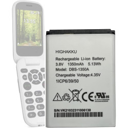 Batterie de Remplacement Compatible avec Doro 7060 7070 7441 7050 Flip SmartEasy 7050 DBS-1350A DFC-0180