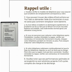Batterie de Remplacement Compatible avec Doro 7060 7070 7441 7050 Flip SmartEasy 7050 DBS-1350A DFC-0180