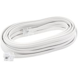 Cordon téléphone Rj11/Rj11 longueur 10M