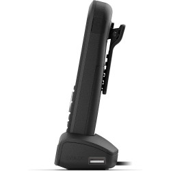 Snom m70 téléphone fixe sans fil dect - combiné robuste avec bleutooth, alarme et écran couleur - résistant aux chutes jusq