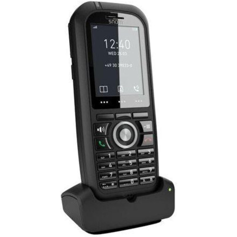 Snom m80 ip dect bureau combiné robuste ue / etats-unis, voip, sip, bleutooth, ip65, hd, touche d'alarme, les vibrations, parfai