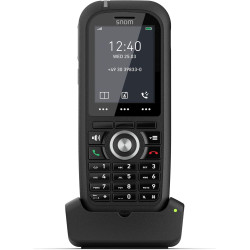Snom m80 ip dect bureau combiné robuste ue / etats-unis, voip, sip, bleutooth, ip65, hd, touche d'alarme, les vibrations, parfai