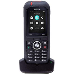 Snom m80 ip dect bureau combiné robuste ue / etats-unis, voip, sip, bleutooth, ip65, hd, touche d'alarme, les vibrations, parfai