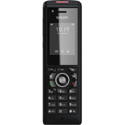 Snom m85 dect industrial partie mobile (2 « 176 x 220 px tft, clé d'alarme, sortie écouteur 3,5 mm, vibreur, boutons éclairés, i