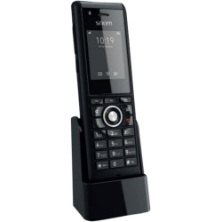 Snom m85 dect industrial partie mobile (2 « 176 x 220 px tft, clé d'alarme, sortie écouteur 3,5 mm, vibreur, boutons éclairés, i