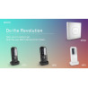 Snom M900 Base DECT - téléphone fixe sans fil téléphone fixe filaire Pour Installations Professionnelles - Jusqu'à 1000 Bas