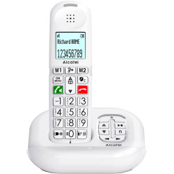 ALCATEL XL685 Voice - Téléphone Fixe sans Fil DECT Senior Format XL avec Répondeur - Écran Haute lisibilité - Grandes Touches - 