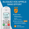 ALCATEL XL685 Voice - Téléphone Fixe sans Fil DECT Senior Format XL avec Répondeur - Écran Haute lisibilité - Grandes Touches - 