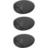 Logicom ILOA 350 Téléphone Fixe sans Fil sans Répondeur - Trio - Téléphones analogiques et dect - Noir
