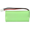 vhbw 3X Batterie Compatible avec Siemens Gigaset A12, A14, A24, A26, A145, A260, AS140, AL4H, Q063, Universum CL15, SL15 télépho