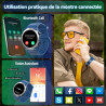 Soudorv militaire montre connectée homme, 1.39" hd smartwatch avec appels bleutooth, montre avec fréquence cardiaque/sommeil, et