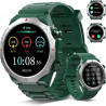 Soudorv militaire montre connectée homme, 1.39" hd smartwatch avec appels bleutooth, montre avec fréquence cardiaque/sommeil, et