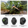 Garmin Instinct 3, AMOLED - Montre GPS connectée et robuste avec un écran AMOLED - Noire avec bracelet noir - Boîtier 45 mm
