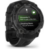 Garmin Instinct 3, AMOLED - Montre GPS connectée et robuste avec un écran AMOLED - Noire avec bracelet noir - Boîtier 45 mm