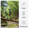 Garmin Instinct 3, AMOLED (édition limitée) - Montre GPS Robuste et connectée – Sable avec Bracelet Silicone Sable - Boîtier 45 
