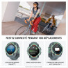 Garmin Instinct 3, AMOLED - Montre GPS Robuste et connectée – Neo Tropic avec bracelet twilight - Boîtier 50 mm | Lunette renfor