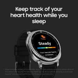 Samsung L500 Galaxy Watch8 Classic, 46mm, Blanc
