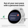 Samsung galaxy watch8 smartwatch, 44 mm, argent, bleutooth (version cad) – assistant ia (gémeaux), coaching du sommeil, suivi de