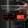 Meiion mivrass gps sports smartwatch homme femme 1.43" écran tacile - appel bleutooth, cardiofréquence, analyse sommeil, 170+ mo