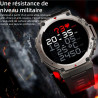 Meiion mivrass gps sports smartwatch homme femme 1.43" écran tacile - appel bleutooth, cardiofréquence, analyse sommeil, 170+ mo