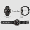 Meiion mivrass gps sports smartwatch homme femme 1.43" écran tacile - appel bleutooth, cardiofréquence, analyse sommeil, 170+ mo