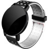 Montre intelligente de fitness pour homme et femme - Bracelet de sport - Noir - Taille unique