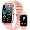 Motast montre connectée femme avec appel bleutooth,2026 smartwatch avec etanche ip68, montre connectee avec 112+ sportifs, somme