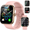 Montre connectée pour femme, 1.96"hd 2026 smartwatch avec appel bleutooth,112+ modes sportifs montre connectee, podometre/sommei