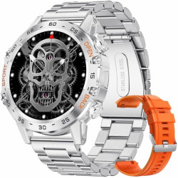 Onyxus Fitforce k52 Montre connecté - SHOPIBEST(Acier Argenté)