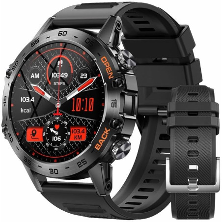 Onyxus Fitforce k52 Montre connecté - SHOPIBEST(Noir)